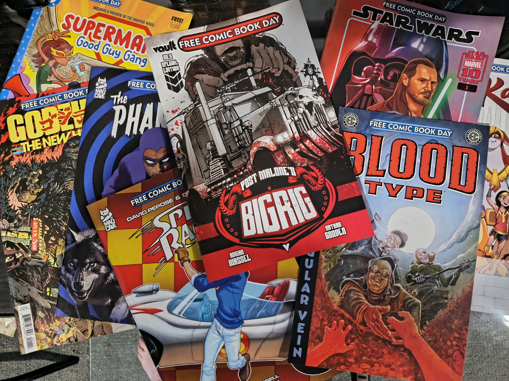 Mystery Bag of 10 Different FCBD 2025 Comics