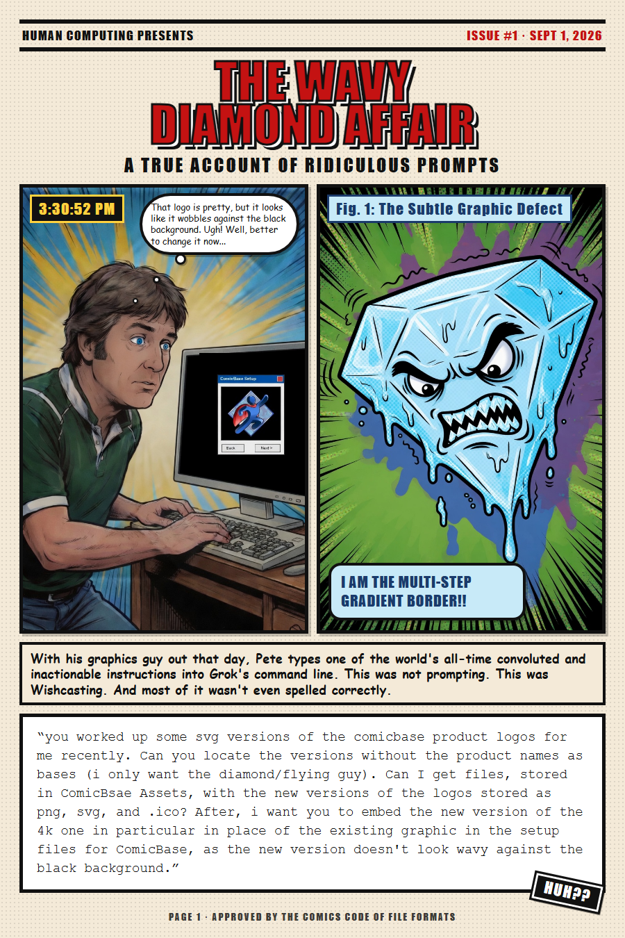 The Wavy Diamond Affair - Page 1
